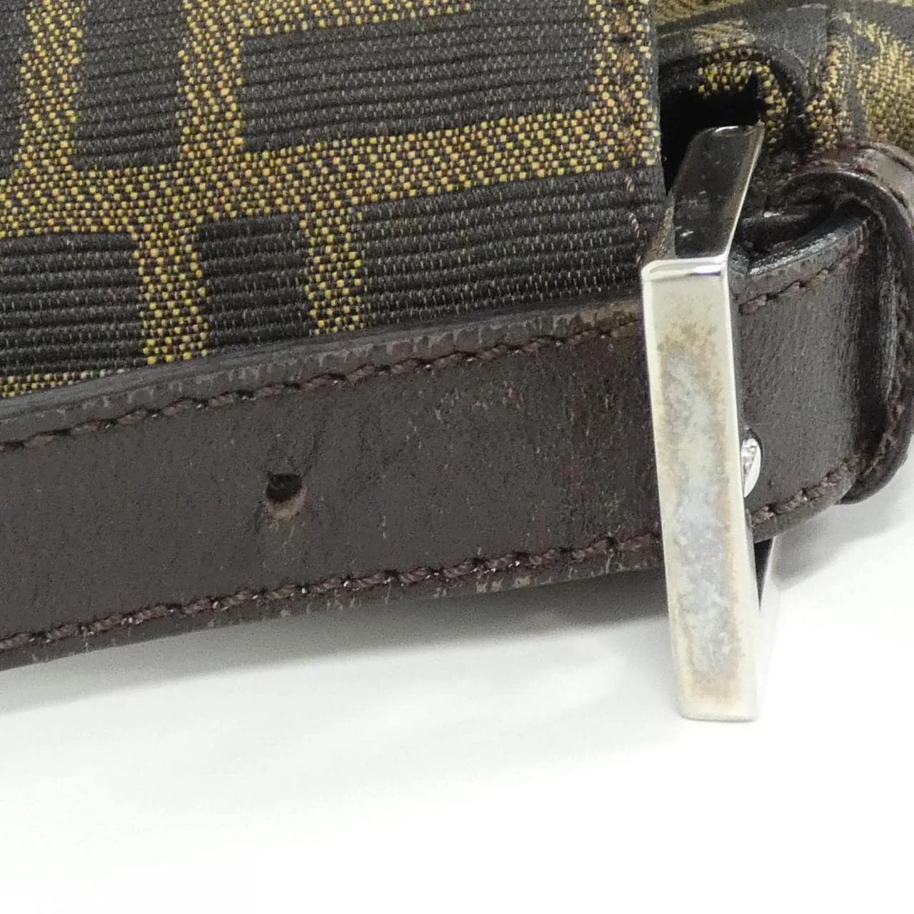 FENDI Baguette 26325 Shoulder Canvas Black Canvas Rank A - Thumbnail 7