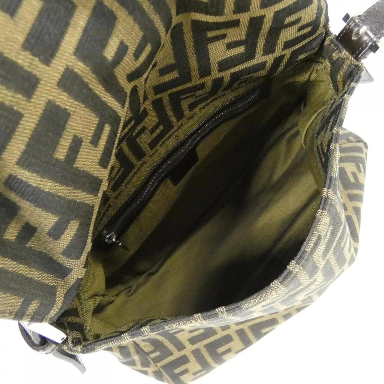 FENDI Baguette 26325 Shoulder Canvas Black Canvas Rank A - Thumbnail 9