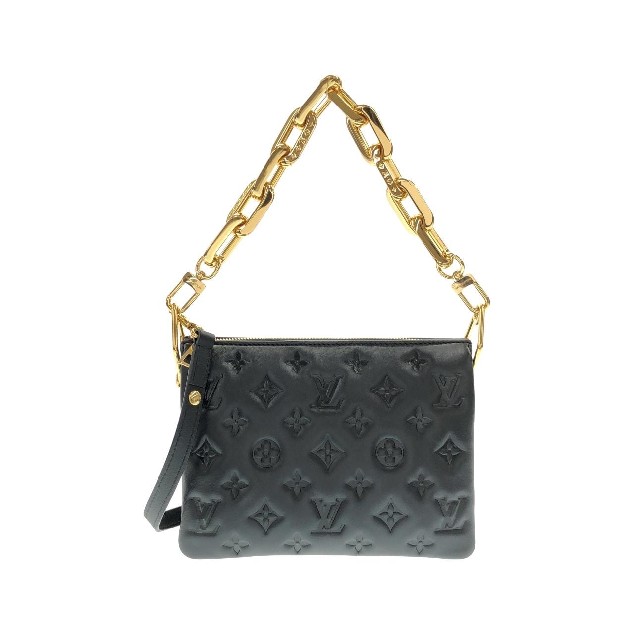 LOUIS VUITTON M20574 Shoulder Bag Lambskin Black
