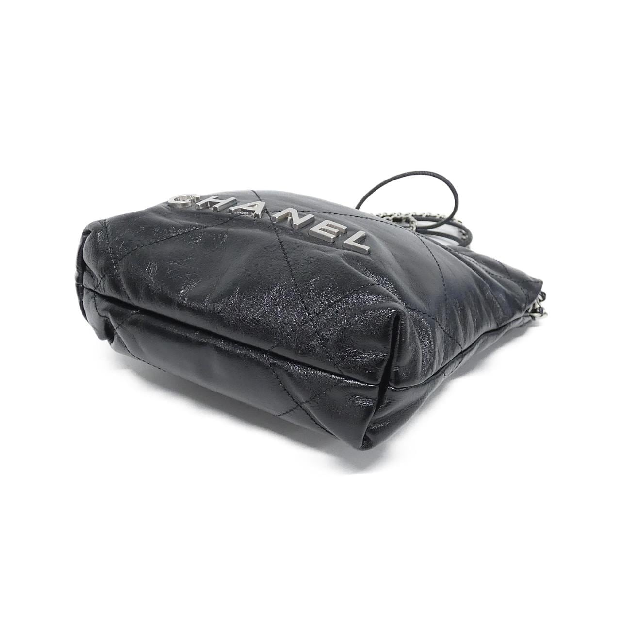 CHANEL Chanel 22 AS3980 Bag 黑色 中古品A - 縮圖 3