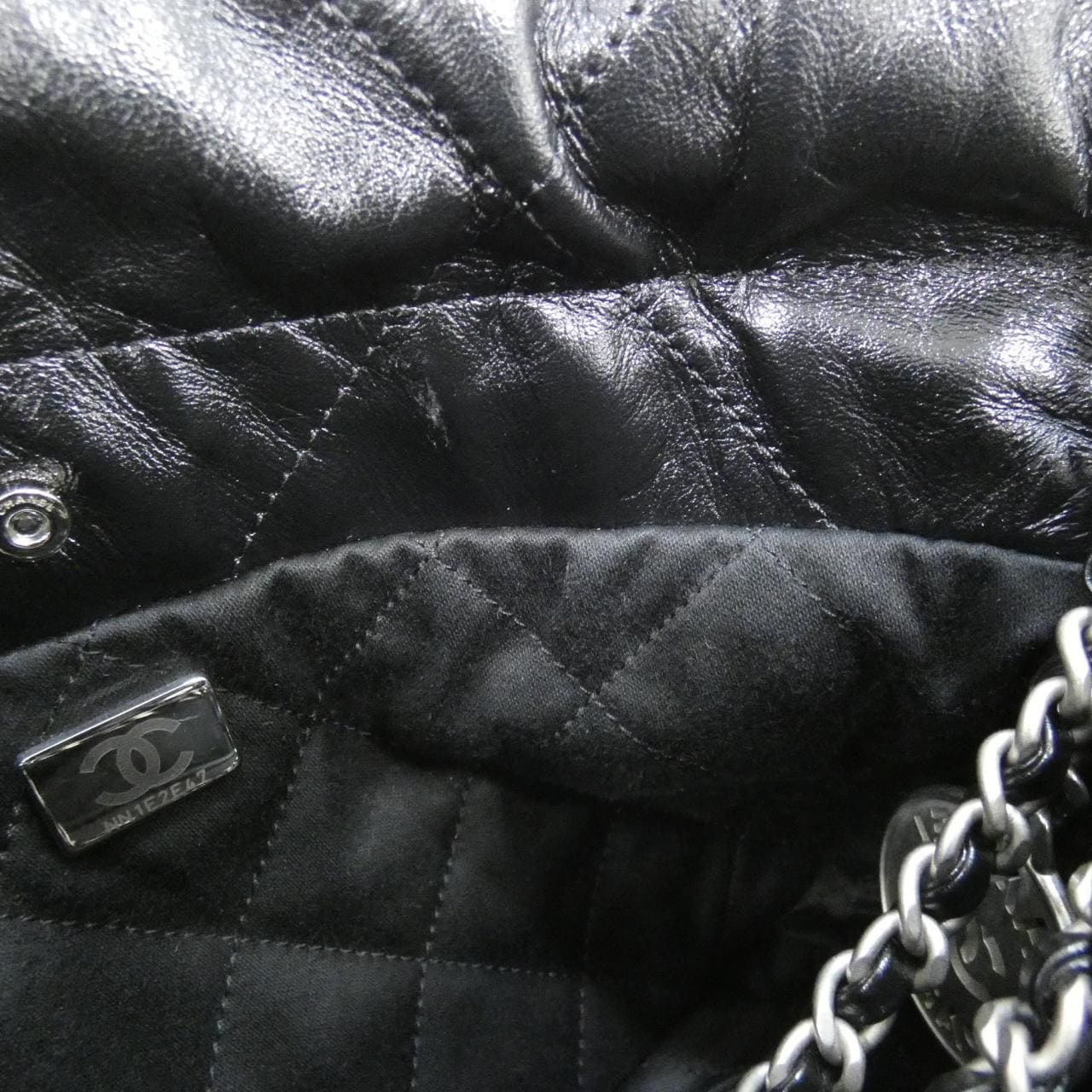 CHANEL Chanel 22 AS3980 Bag 黑色 中古品A - 縮圖 8