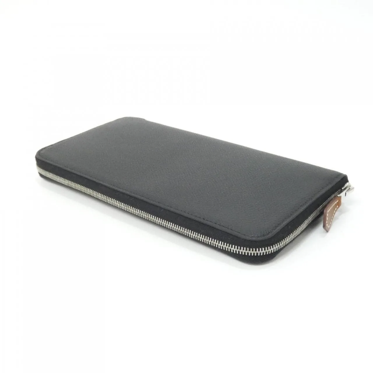 HERMES 073571CK Wallet Epsom Black Epsom Leather Rank A - Thumbnail 2