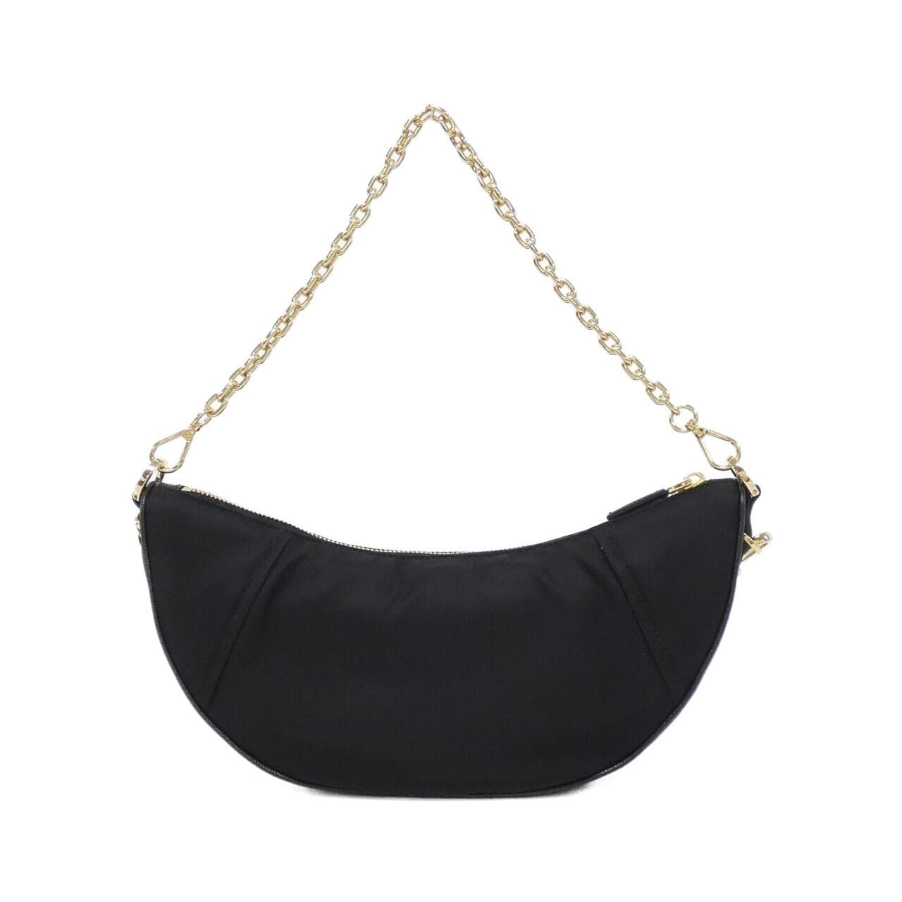 PRADA 1BH222 Shoulder Bag 黑色 中古品A - 縮圖 2