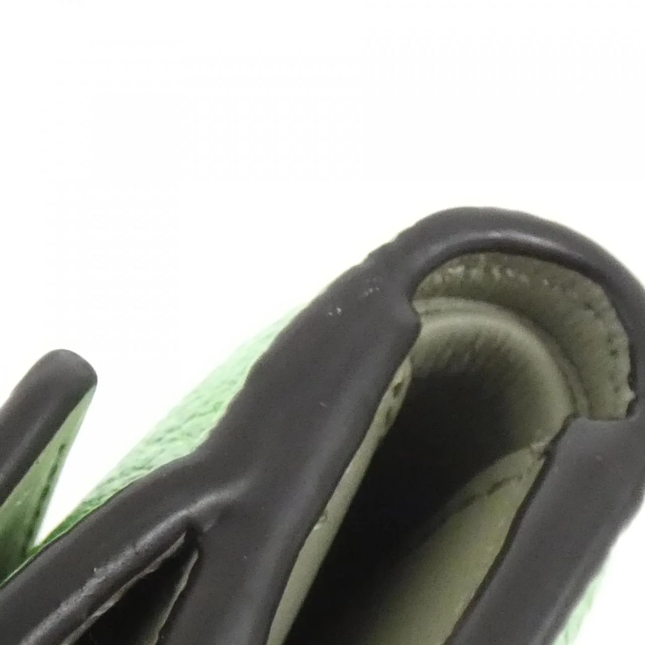 FENDI Peekaboo 8M0438 A91B Wallet 綠色 中古品A - 縮圖 4