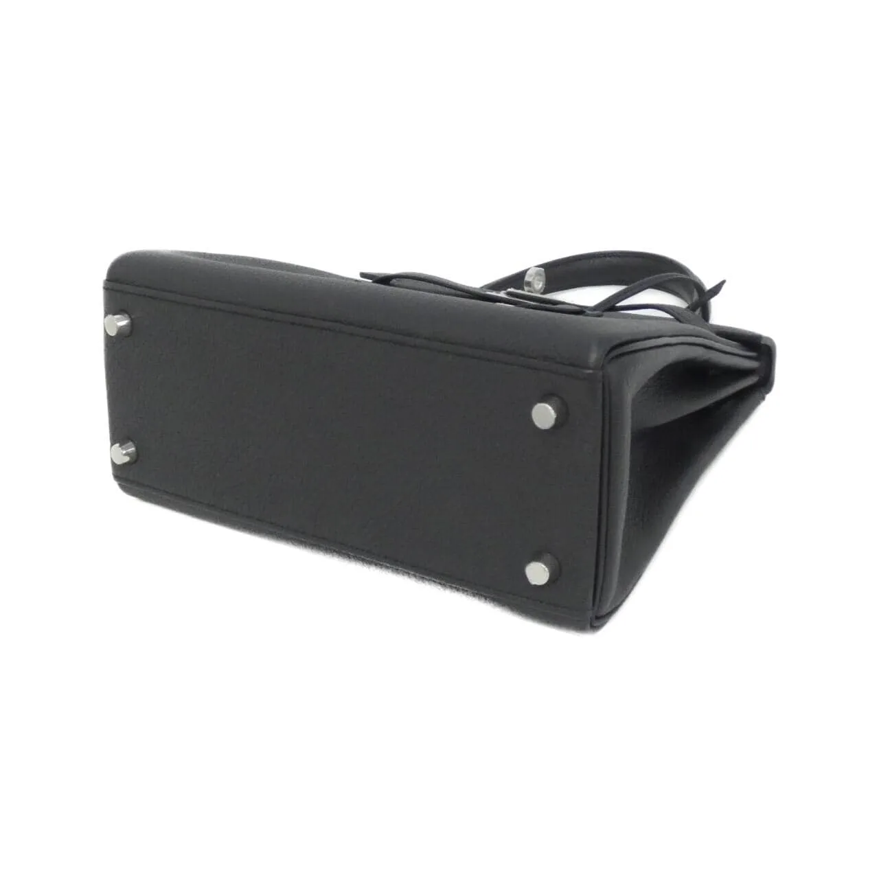 HERMES Kelly 044624CK Handbag Togo Black Togo Leather Unused - Thumbnail 3