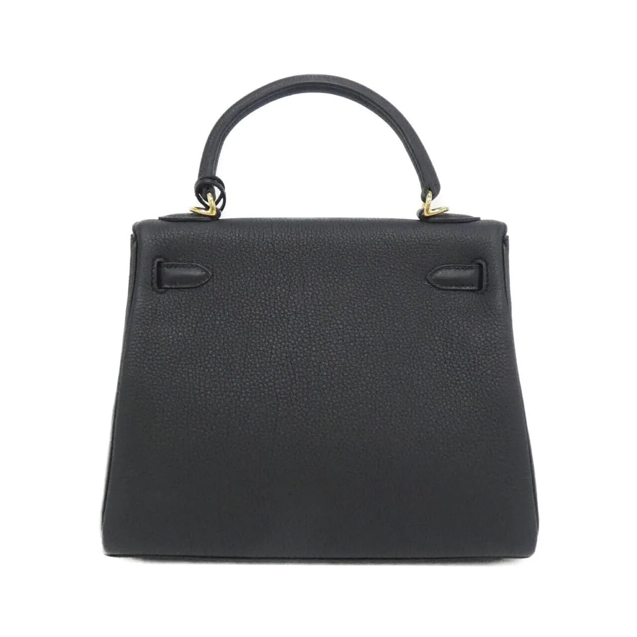 HERMES 044624CC Handbag Togo Black Togo Leather - Thumbnail 2