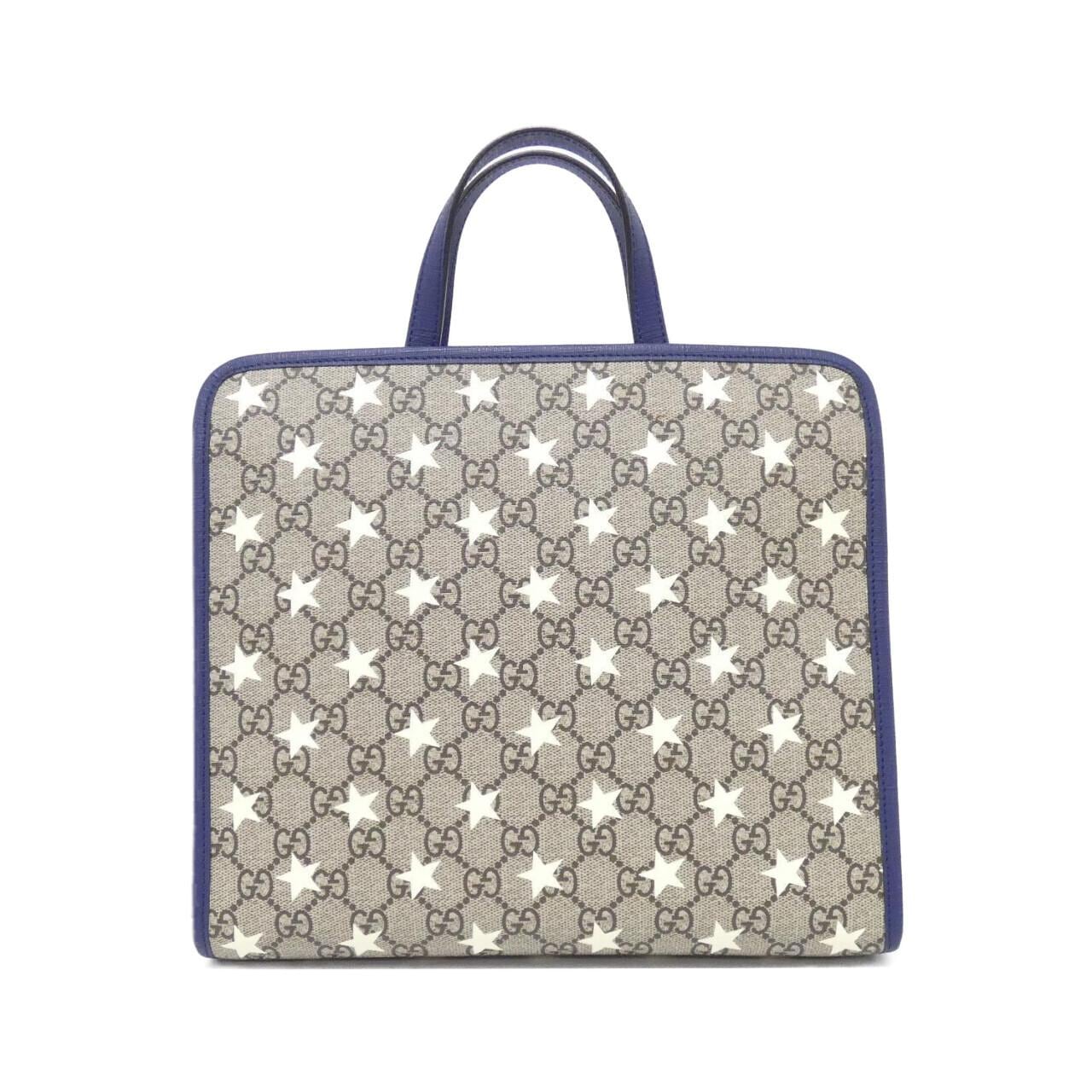 GUCCI 605614 HYYBN Handbag Canvas Black