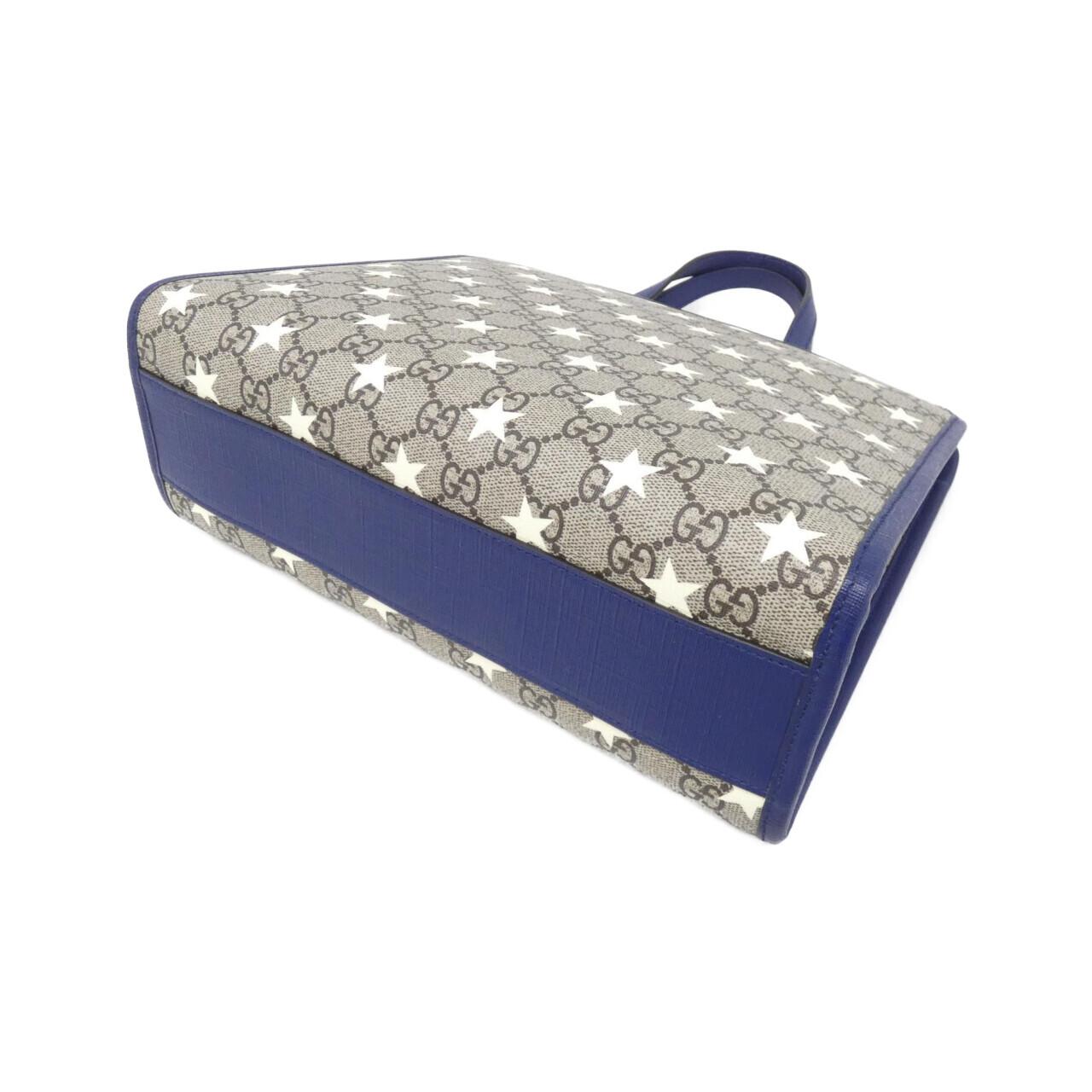 GUCCI 605614 HYYBN Handbag Canvas Black Canvas - Thumbnail 2