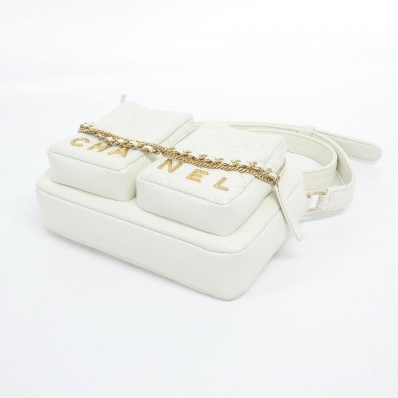 CHANEL AS2923 Shoulder 白色 中古品A - 縮圖 3