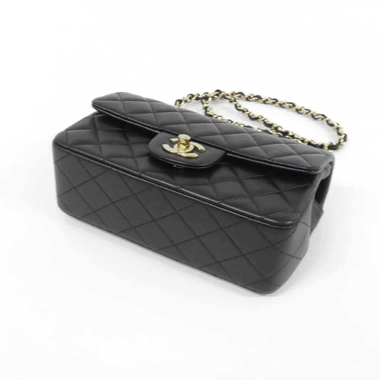 CHANEL Boy Chanel 69900 Shoulder Lambskin Black Lambskin - Thumbnail 3