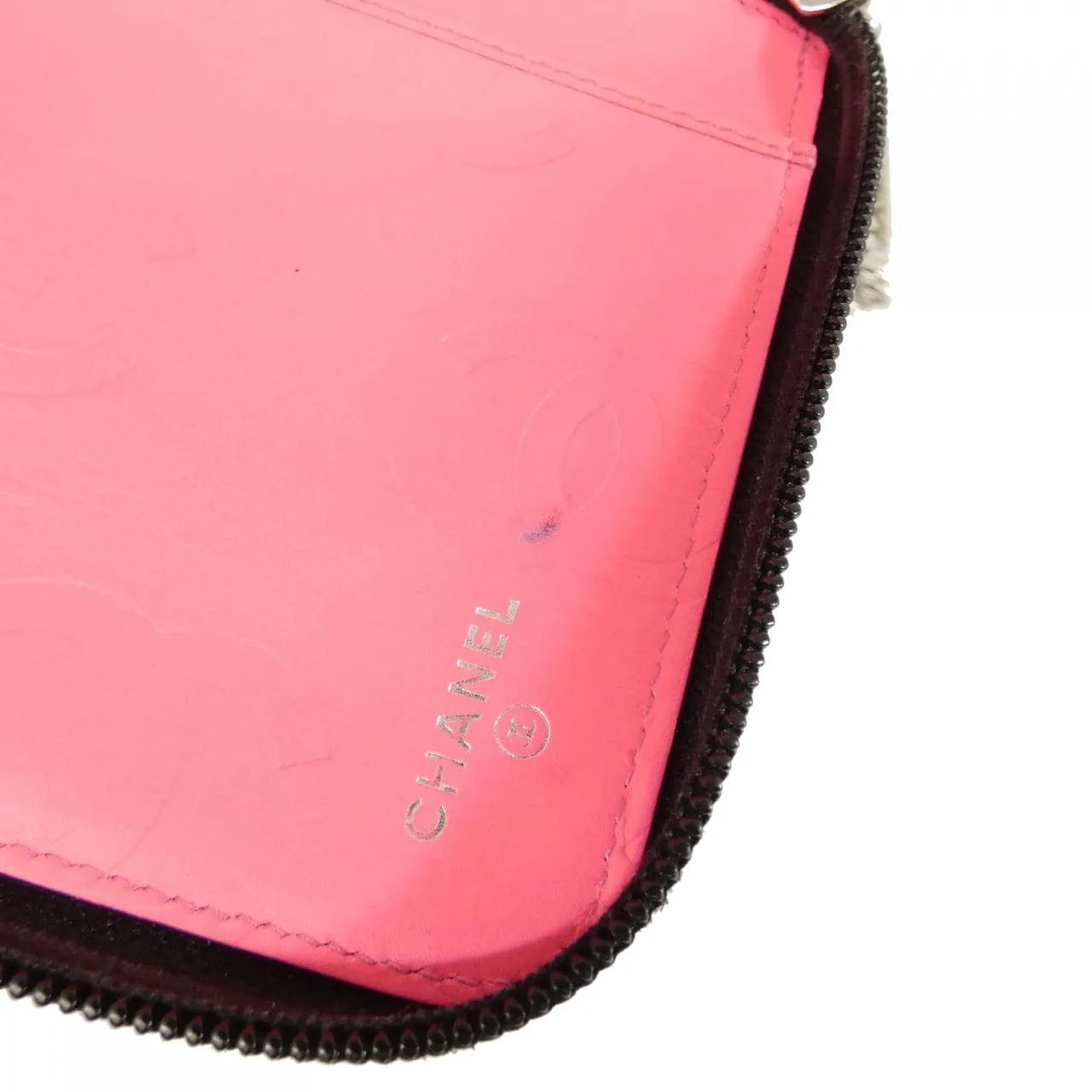 CHANEL Cambon 26710 Wallet Patent Leather 黑色 漆皮 中古品A - 縮圖 6