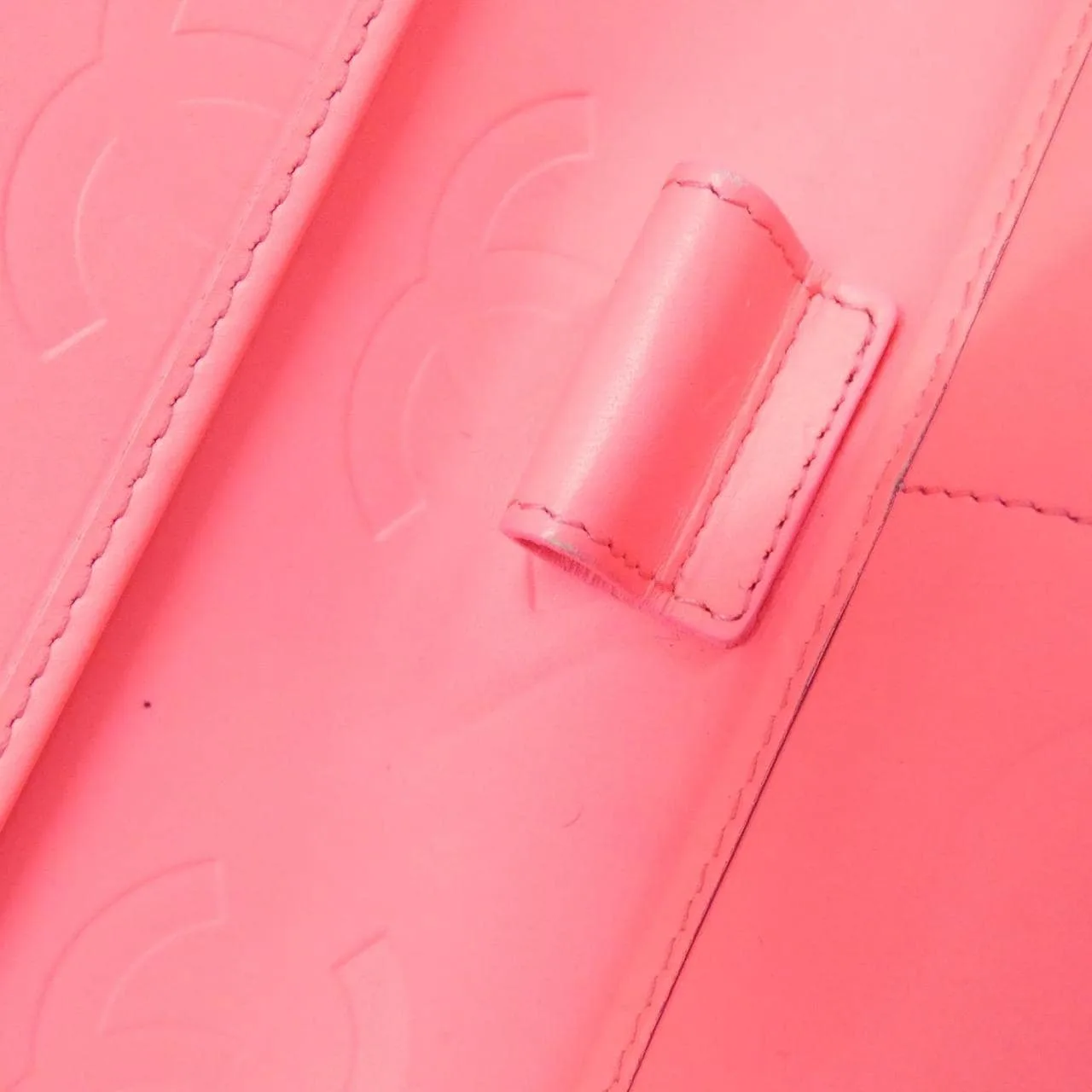 CHANEL Cambon 26710 Wallet Patent Leather 黑色 漆皮 中古品A - 縮圖 9