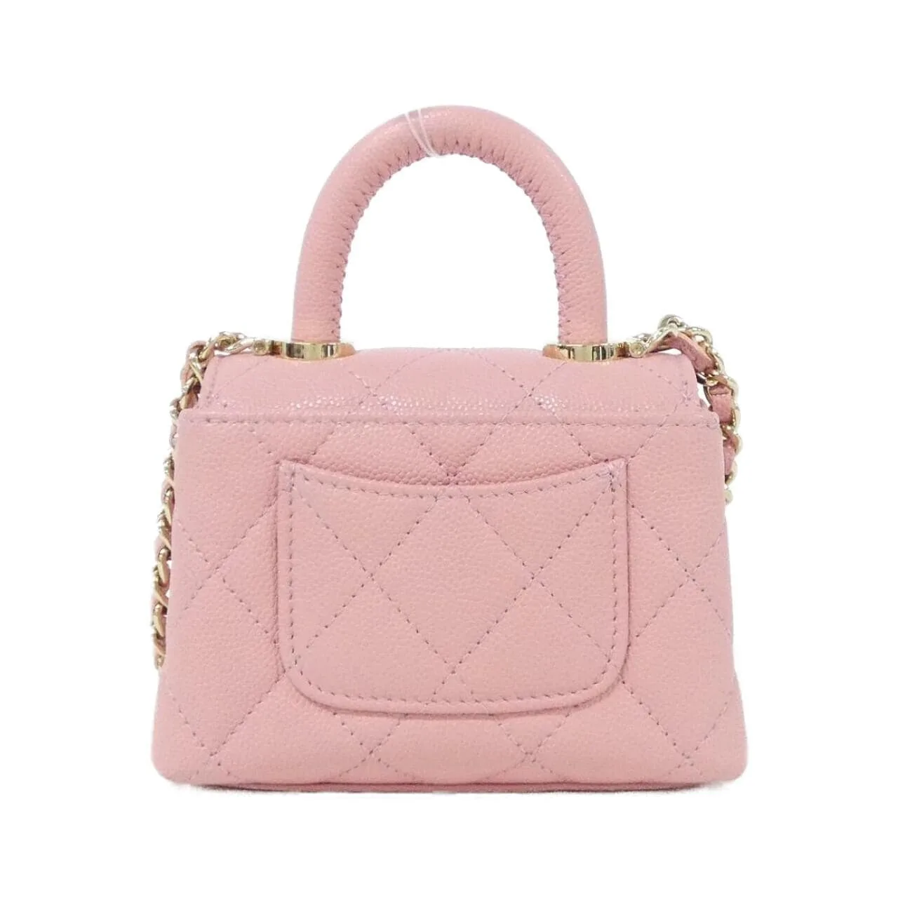 CHANEL AP4245 Wallet Grained Calfskin 粉色 荔枝紋牛皮 中古品A - 縮圖 2