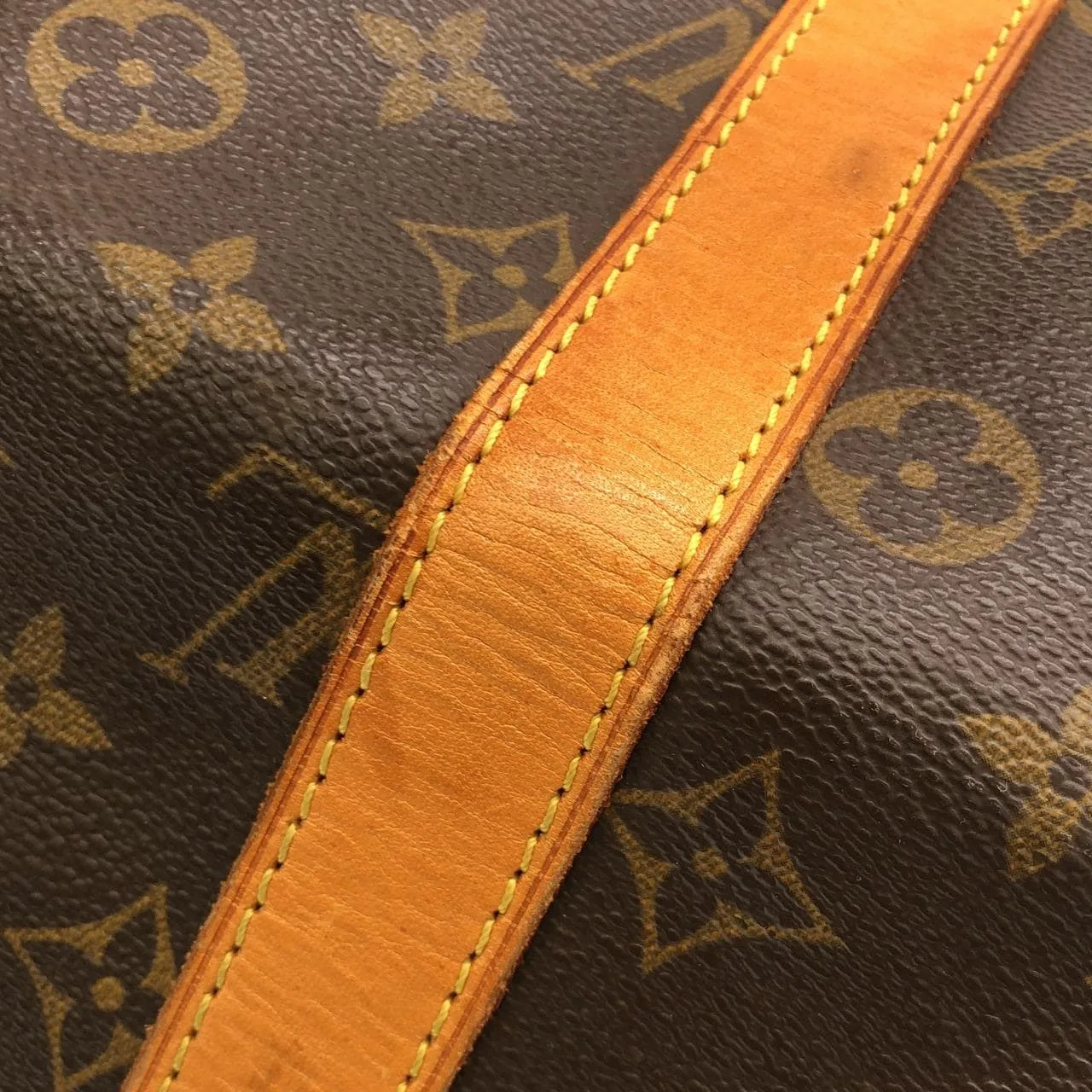 LOUIS VUITTON Keepall M41428 Boston Monogram 黑色 Monogram 中古品B - 縮圖 5