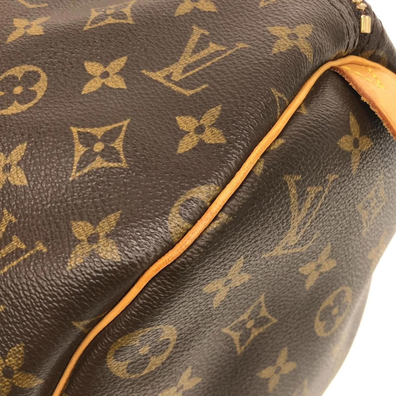 LOUIS VUITTON Keepall M41428 Boston Monogram 黑色 Monogram 中古品B - 縮圖 7