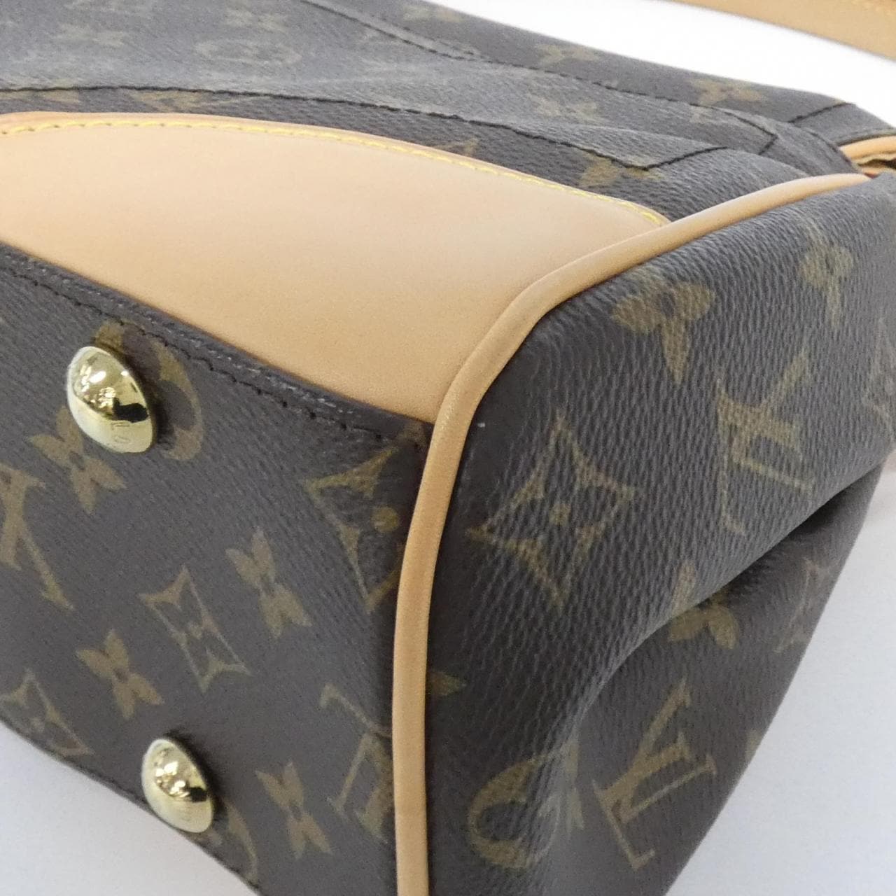LOUIS VUITTON M40121 Shoulder Monogram 黑色 Monogram 中古品A - 縮圖 3
