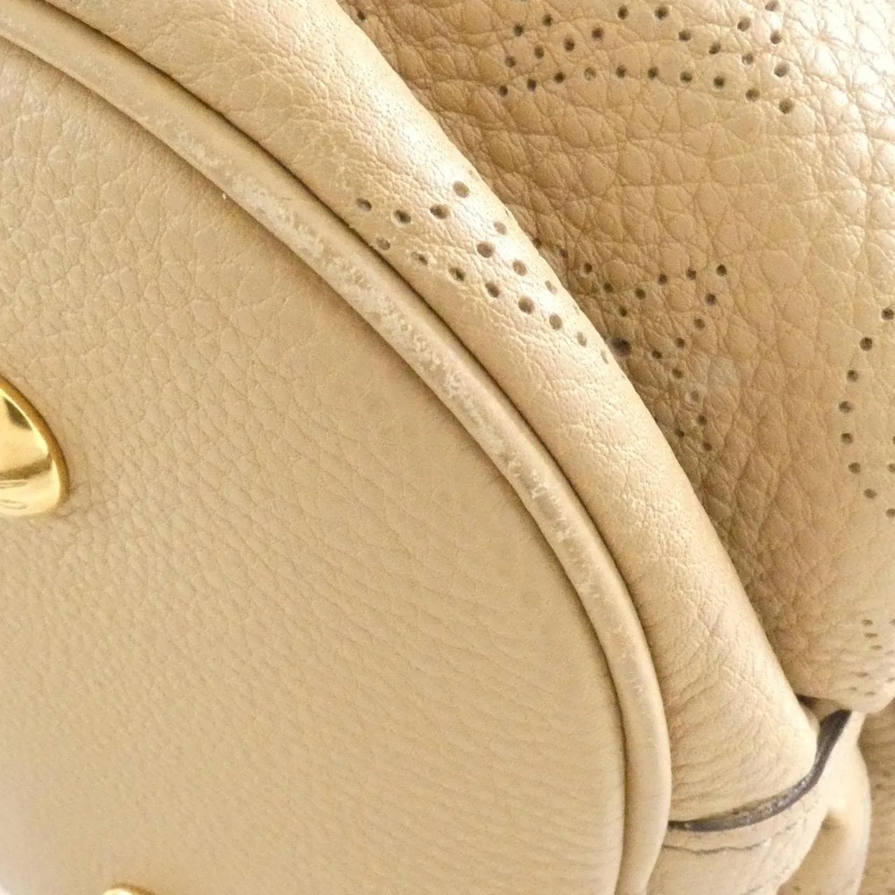 LOUIS VUITTON Mahina M93819 Shoulder 黑色 中古品B - 縮圖 3