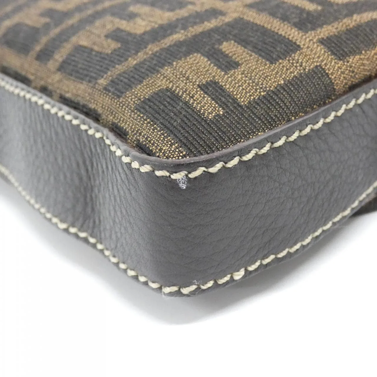 FENDI 8BT109 JQ9 Shoulder Canvas Black Canvas Rank A - Thumbnail 4