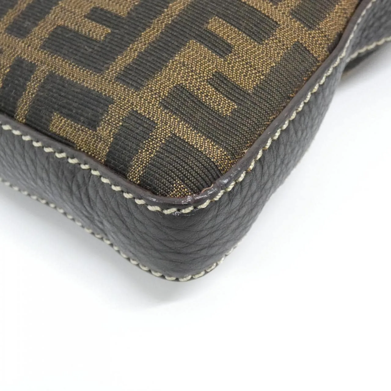 FENDI 8BT109 JQ9 Shoulder Canvas Black Canvas Rank A - Thumbnail 5