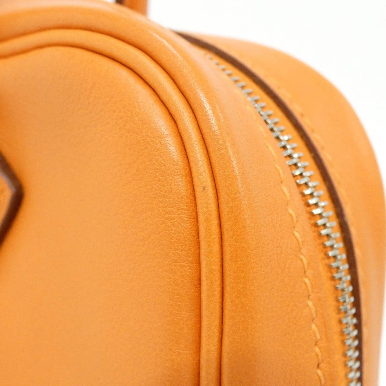 HERMES Plume HERMÈS 061947CK Bag Swift 橙色 Swift 皮 中古品A - 縮圖 7