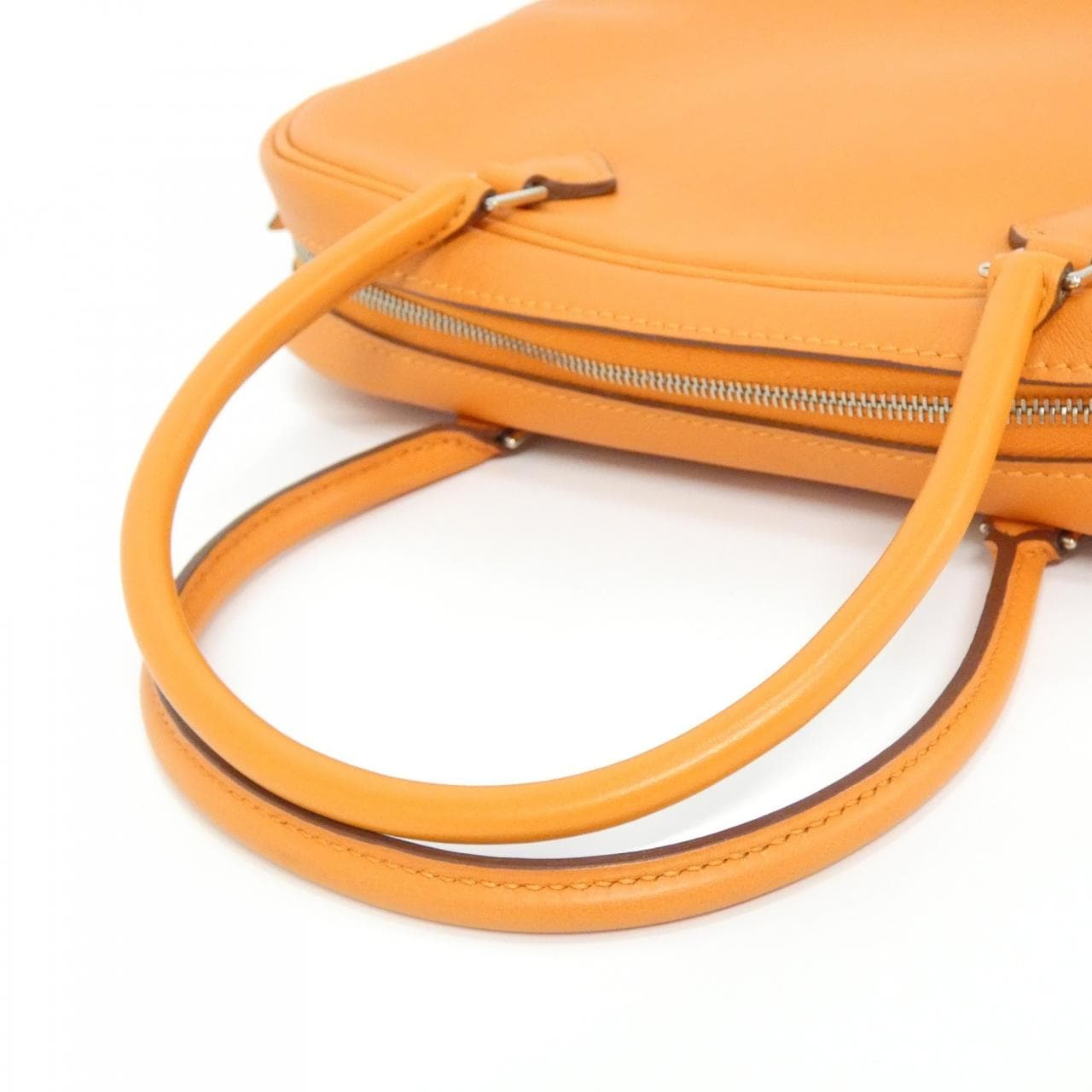 HERMES Plume HERMÈS 061947CK Bag Swift 橙色 Swift 皮 中古品A - 縮圖 9