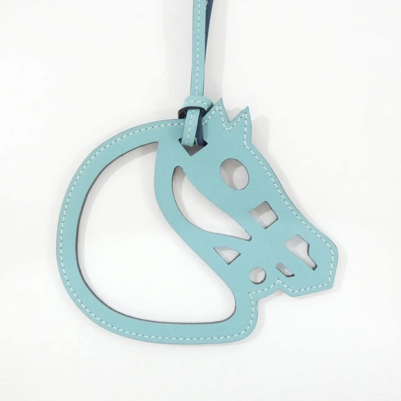 HERMES 067303CA Wallet Swift Blue Swift Leather Rank A - Thumbnail 2