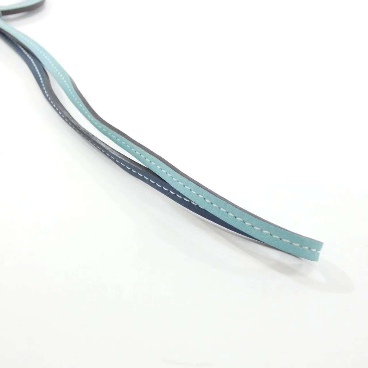 HERMES 067303CA Wallet Swift Blue Swift Leather Rank A - Thumbnail 4