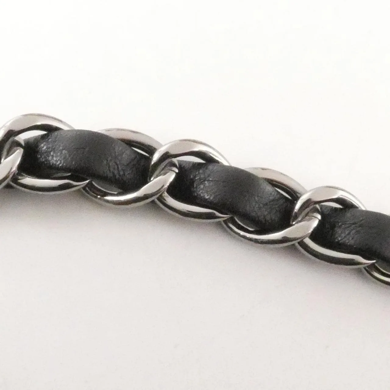 CHANEL 57744 Backpack Lambskin 黑色 羊皮 中古品B - 縮圖 6