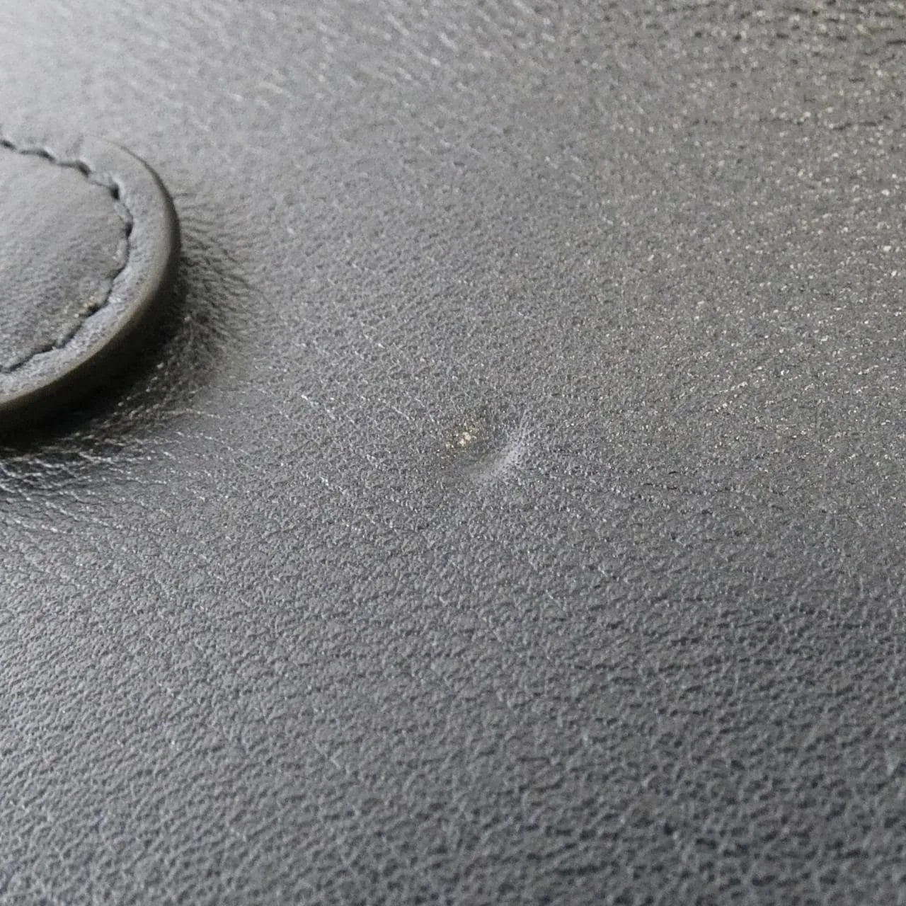 GUCCI GG Supreme 449246 BMJ1N Wallet Leather 黑色 皮革 中古品B - 縮圖 6