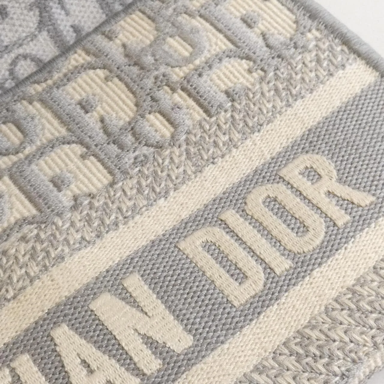 DIOR Saddle S5647CRIW 肩背包 帆布 黑色 帆布 中古品A - 縮圖 4