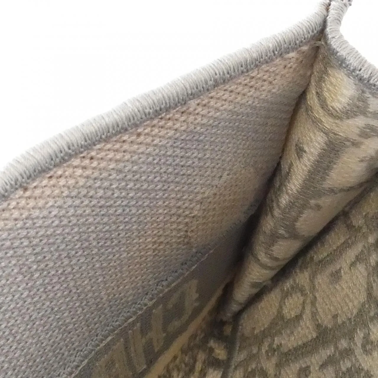 DIOR Saddle S5647CRIW 肩背包 帆布 黑色 帆布 中古品A - 縮圖 10