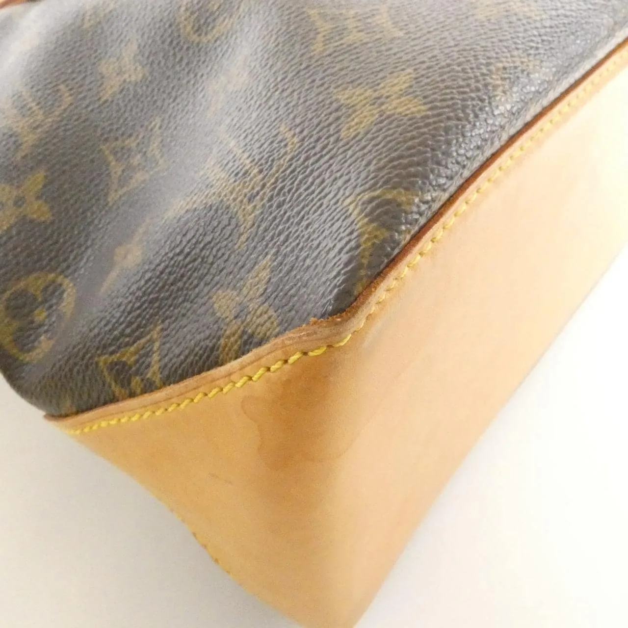 LOUIS VUITTON Caba Piano M51148 Handbag Monogram 黑色 Monogram 中古品B - 縮圖 2