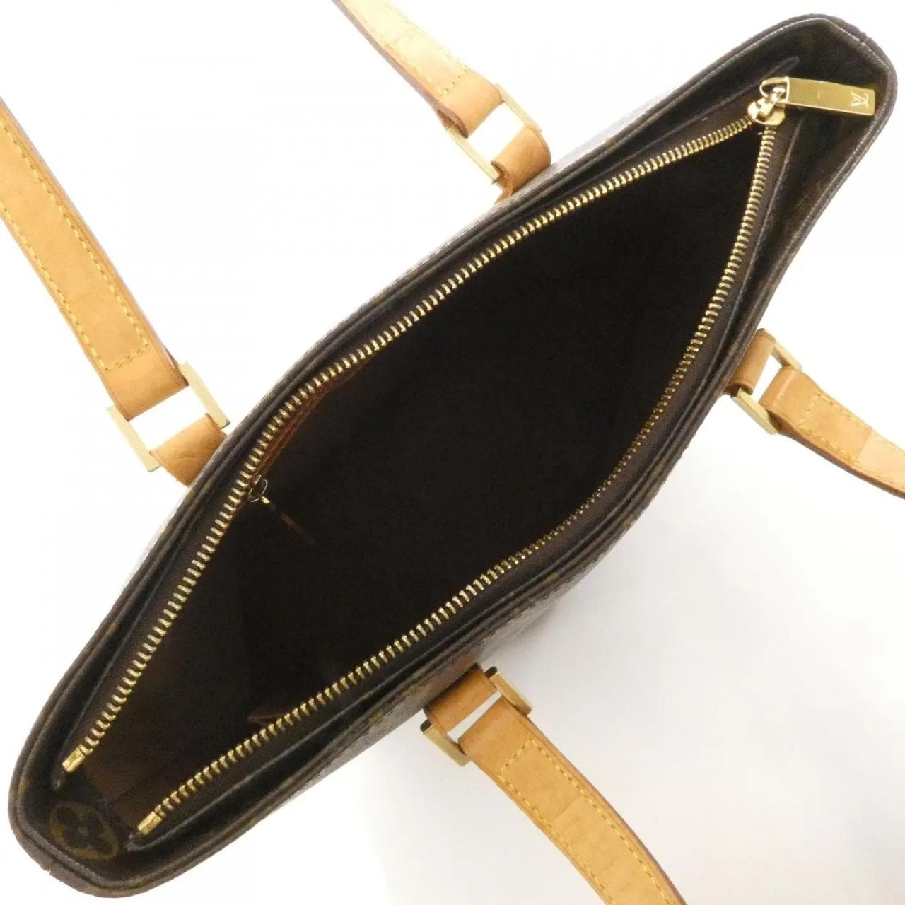 LOUIS VUITTON Caba Piano M51148 Handbag Monogram 黑色 Monogram 中古品B - 縮圖 6