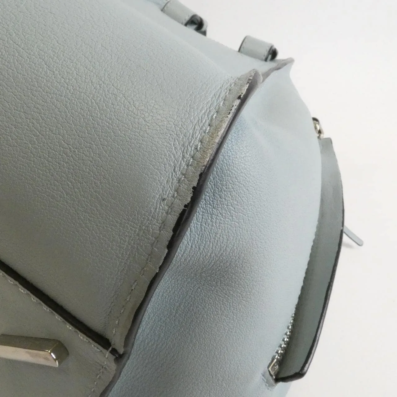 LOEWE Hammock 387 30 N60 Shoulder 黑色 中古品B - 縮圖 3