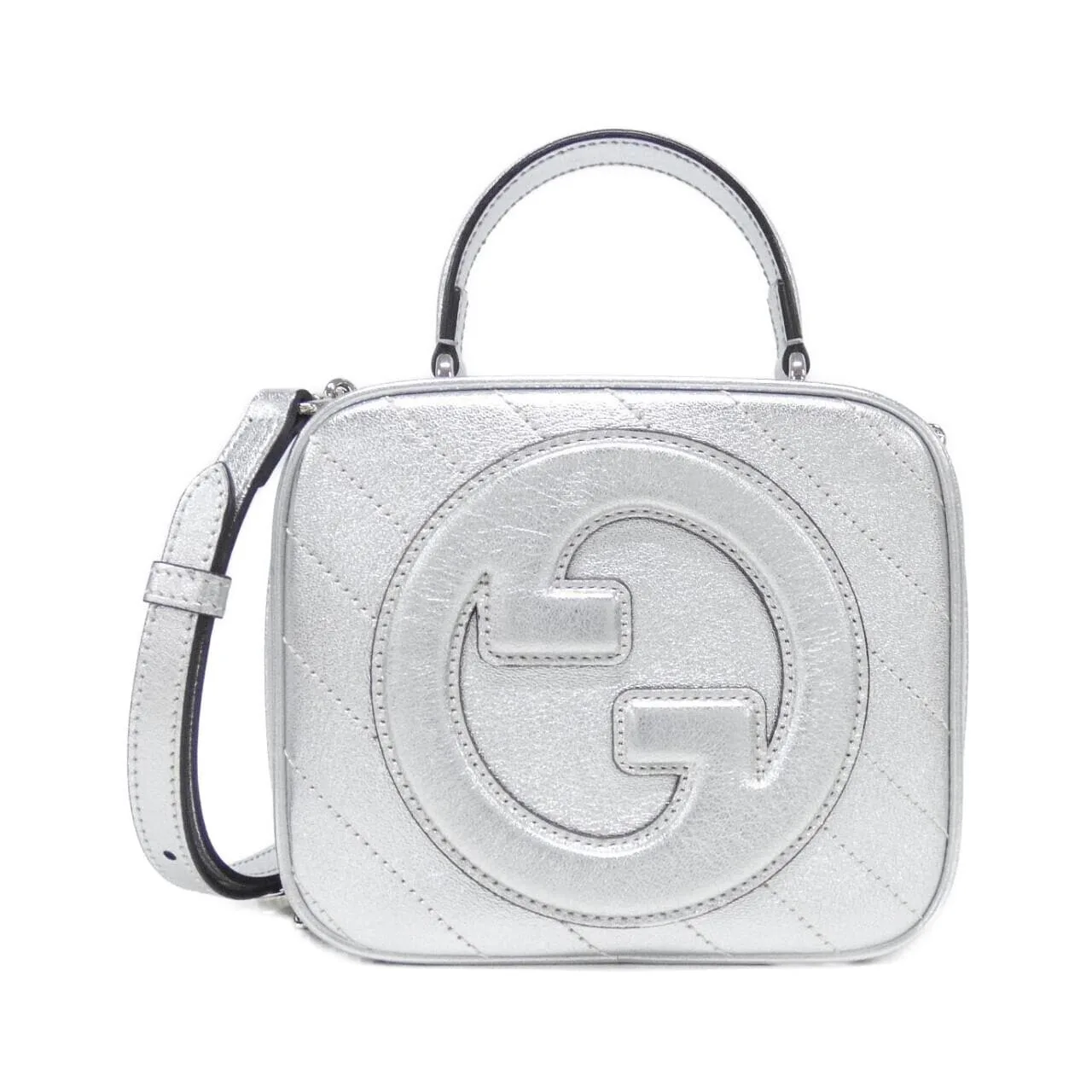 GUCCI Blondie 744434 AACBO Handbag Leather