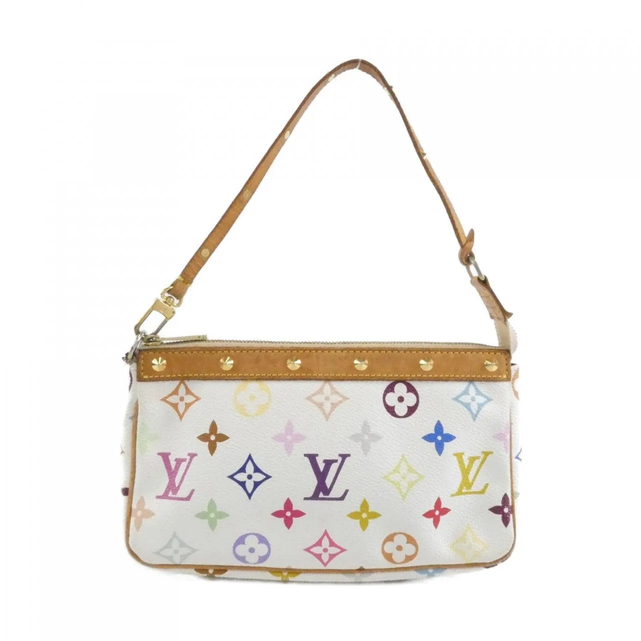 LOUIS VUITTON Pochette M92649 Pochette Canvas Multicolor