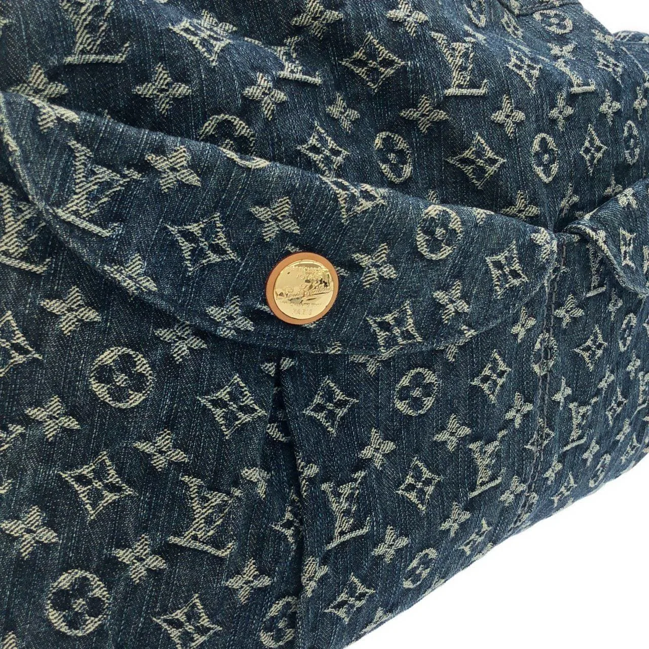 LOUIS VUITTON M40493 Shoulder Monogram Blue Monogram Rank A - Thumbnail 4