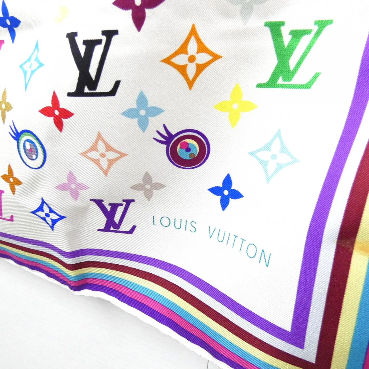 LOUIS VUITTON M71917 Scarf Monogram Multicolor Monogram Rank A - Thumbnail 2