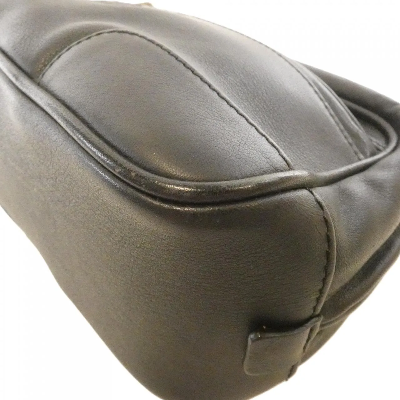 LOEWE Handbag Leather Black Leather Rank B - Thumbnail 3