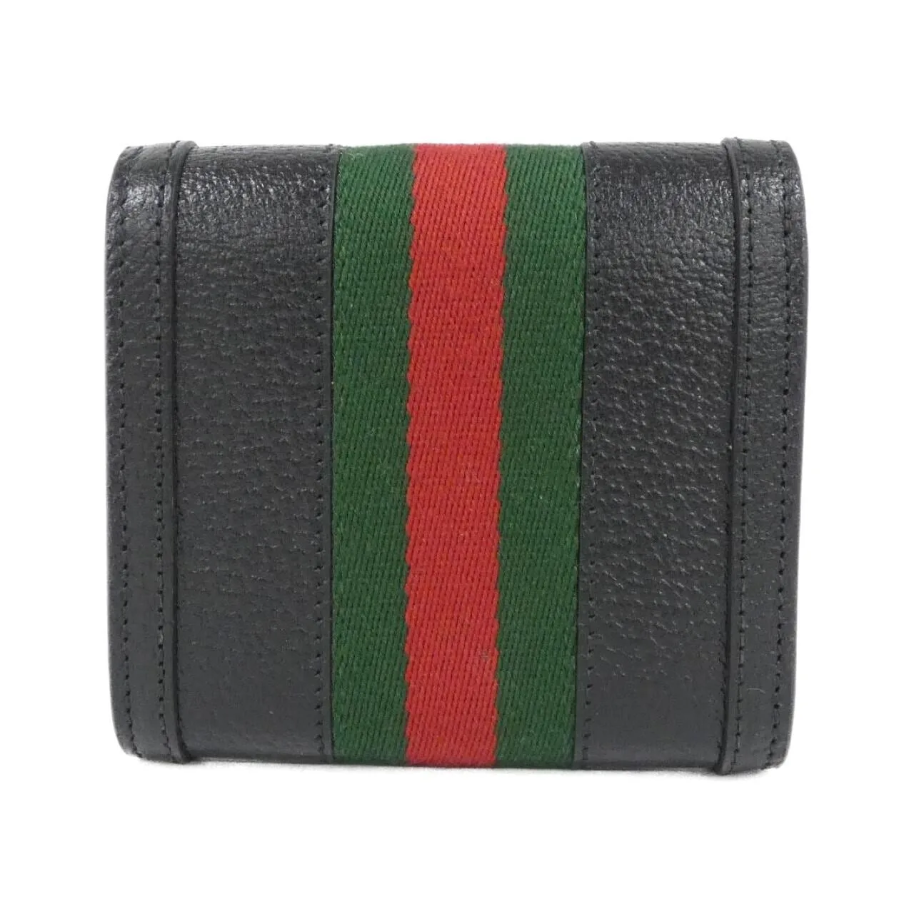 GUCCI 719887 DJ2DG Wallet Leather 黑色 皮革 中古品A - 縮圖 2