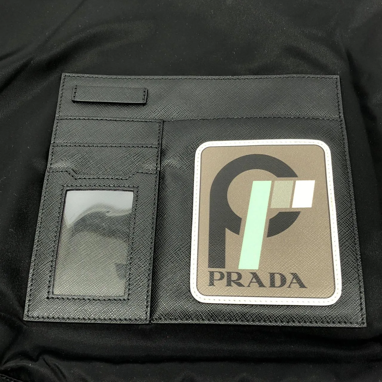 PRADA 2VH054 肩背包 銀色 中古品A - 縮圖 4