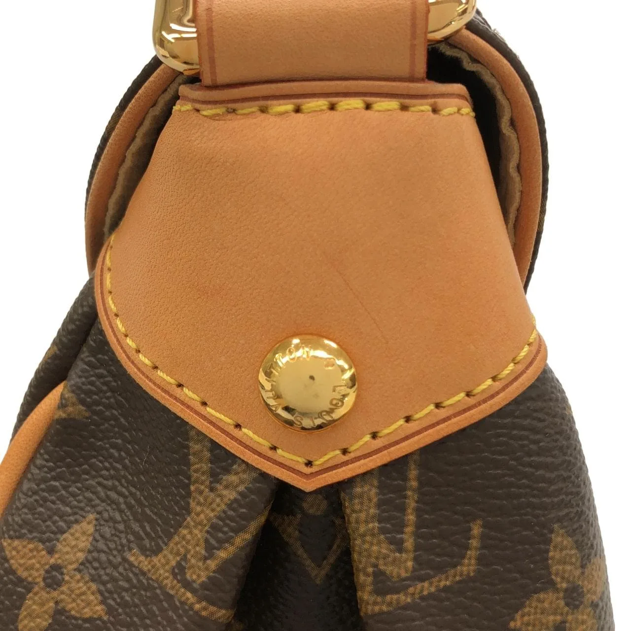LOUIS VUITTON M40121 Shoulder Monogram 黑色 Monogram 中古品A - 縮圖 7