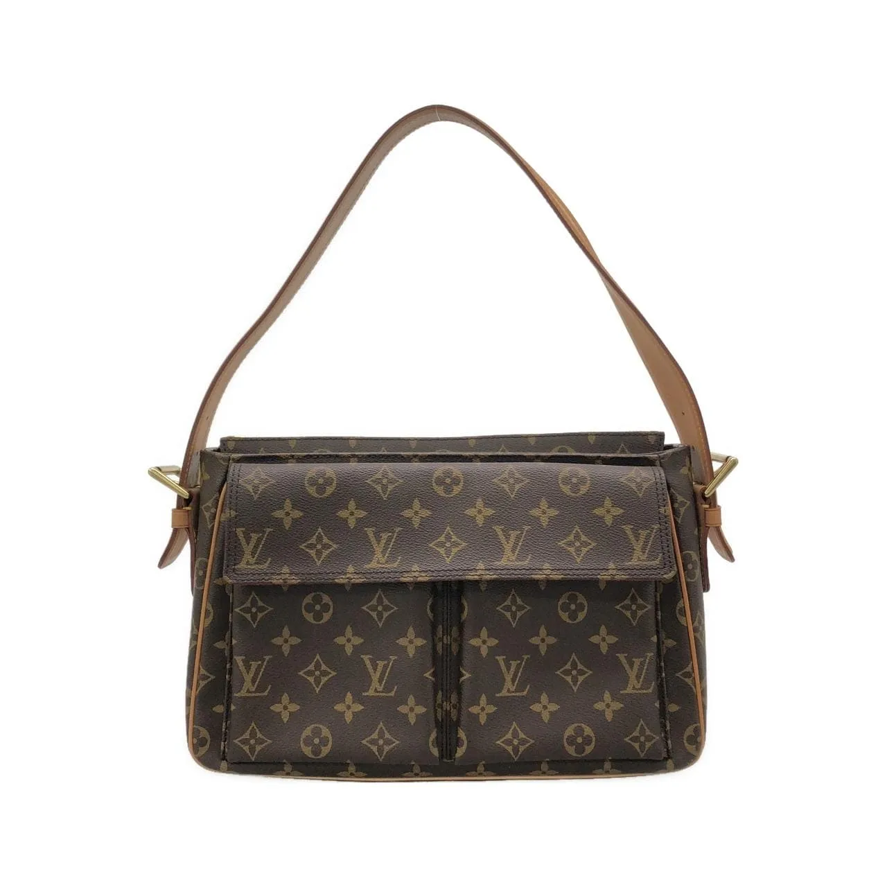 LOUIS VUITTON Viva Cité M51163 Shoulder Monogram Black