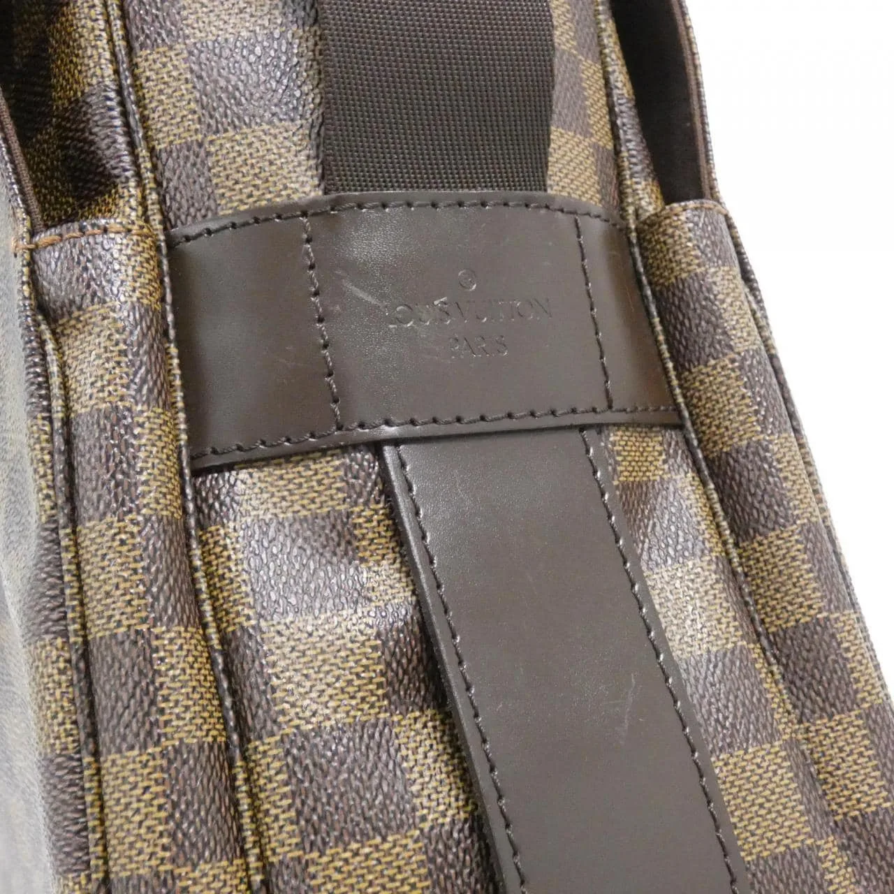 LOUIS VUITTON N45255 Shoulder Damier 黑色 Damier 中古品A - 縮圖 4