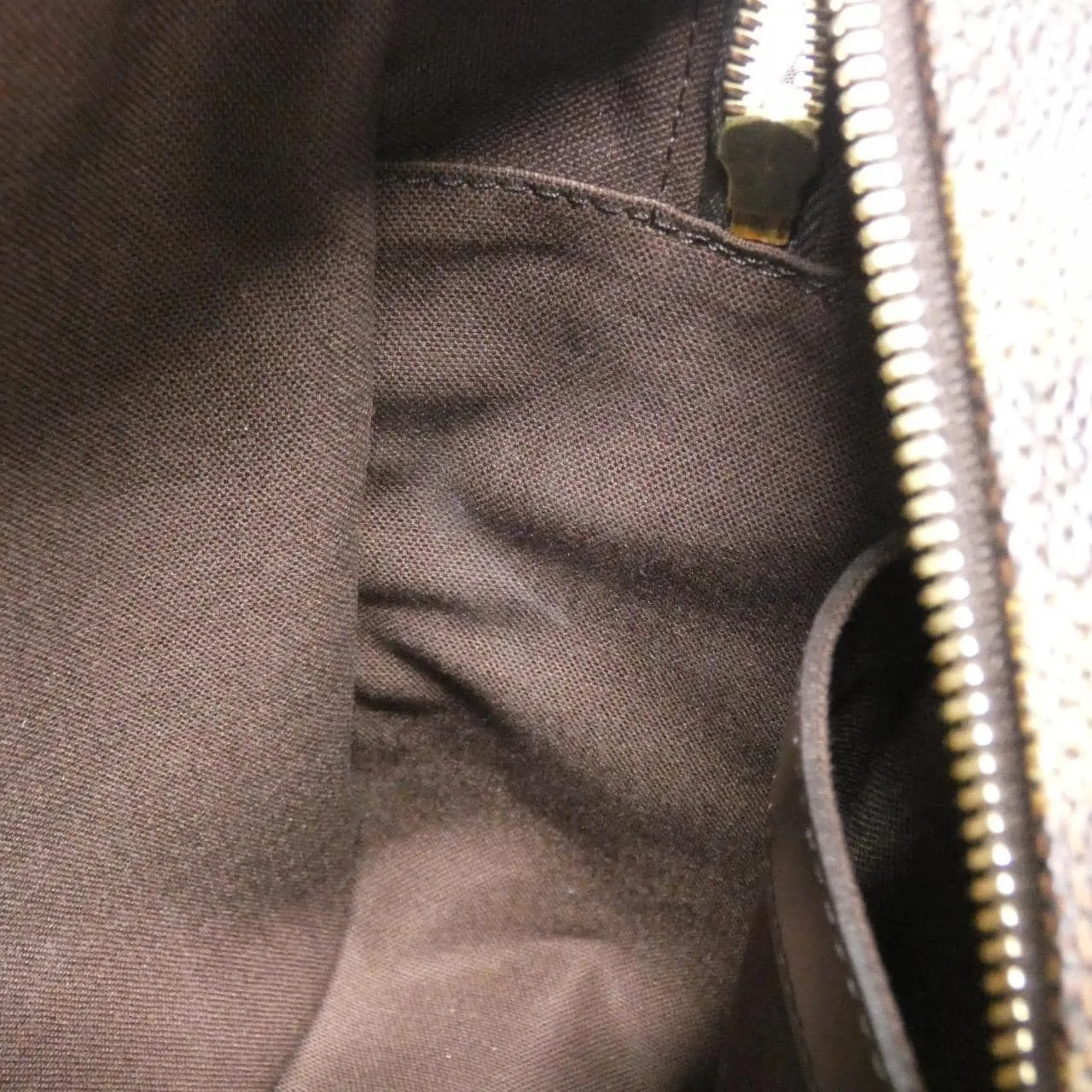 LOUIS VUITTON N45255 Shoulder Damier 黑色 Damier 中古品A - 縮圖 8