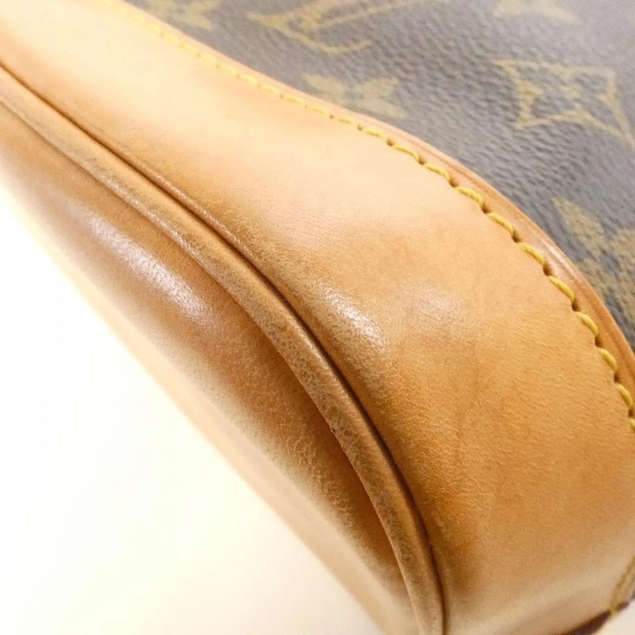 LOUIS VUITTON Alma M51130 Handbag Monogram 黑色 Monogram 中古品B - 縮圖 2