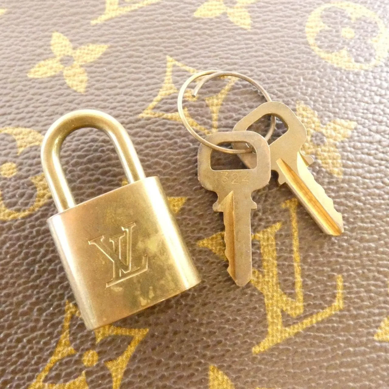 LOUIS VUITTON Alma M51130 Handbag Monogram 黑色 Monogram 中古品B - 縮圖 3