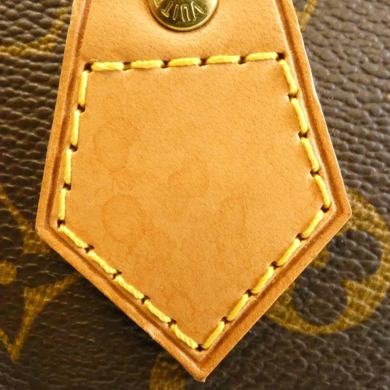 LOUIS VUITTON Alma M51130 Handbag Monogram 黑色 Monogram 中古品B - 縮圖 5