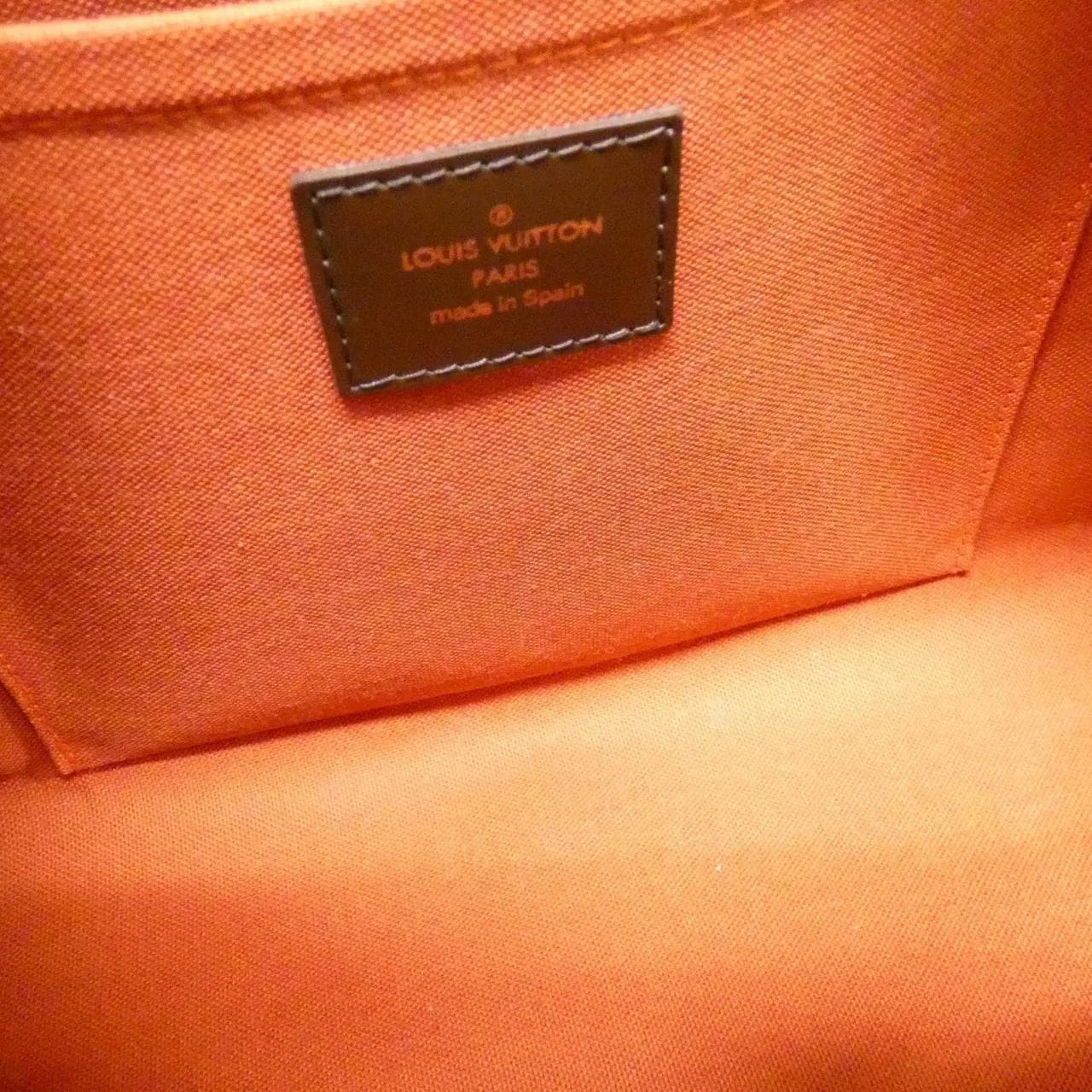 LOUIS VUITTON N41434 Handbag Damier 黑色 Damier 中古品A - 縮圖 5