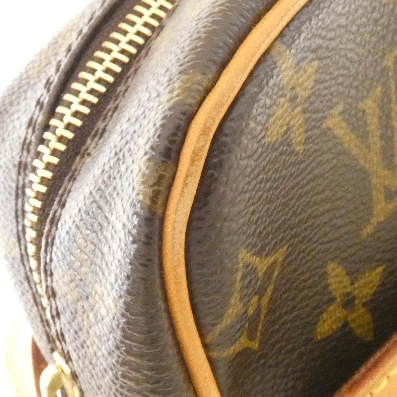 LOUIS VUITTON Trocadéro M51274 Shoulder Monogram 黑色 Monogram 中古品B - 縮圖 4